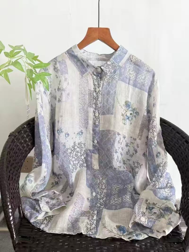 Summer Clothing For Japan - 100% Ramie linen shirts and blouses