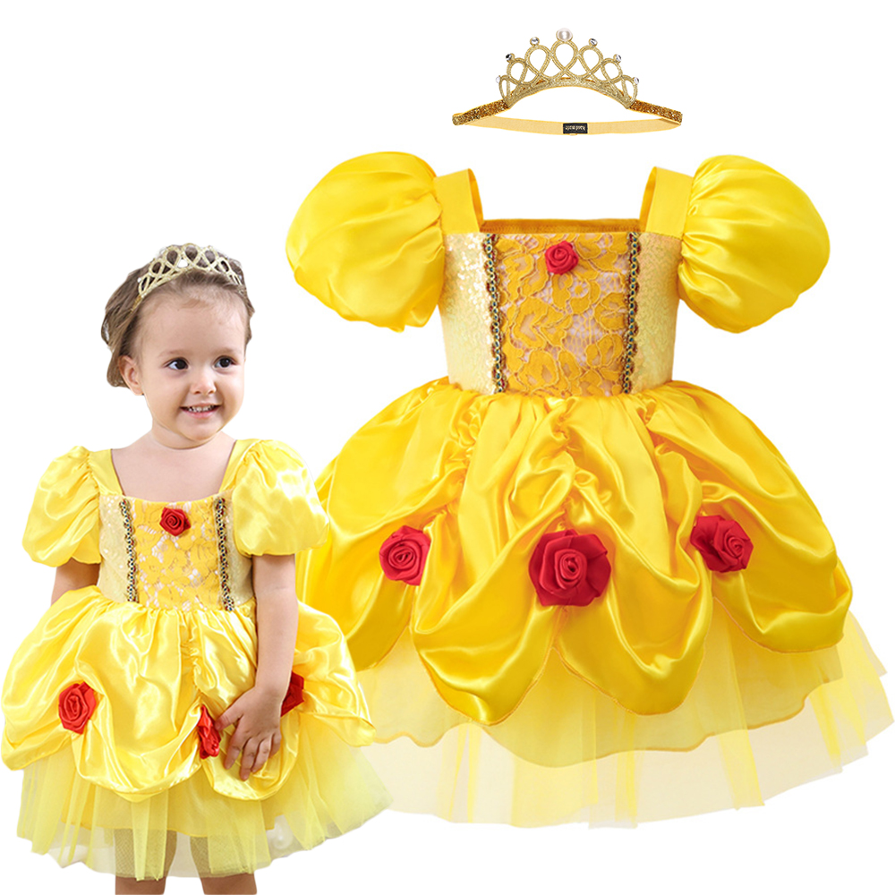 Summer Dresses Yours Clothing - 6M-3Y Baby Girl Princess Costume Summer