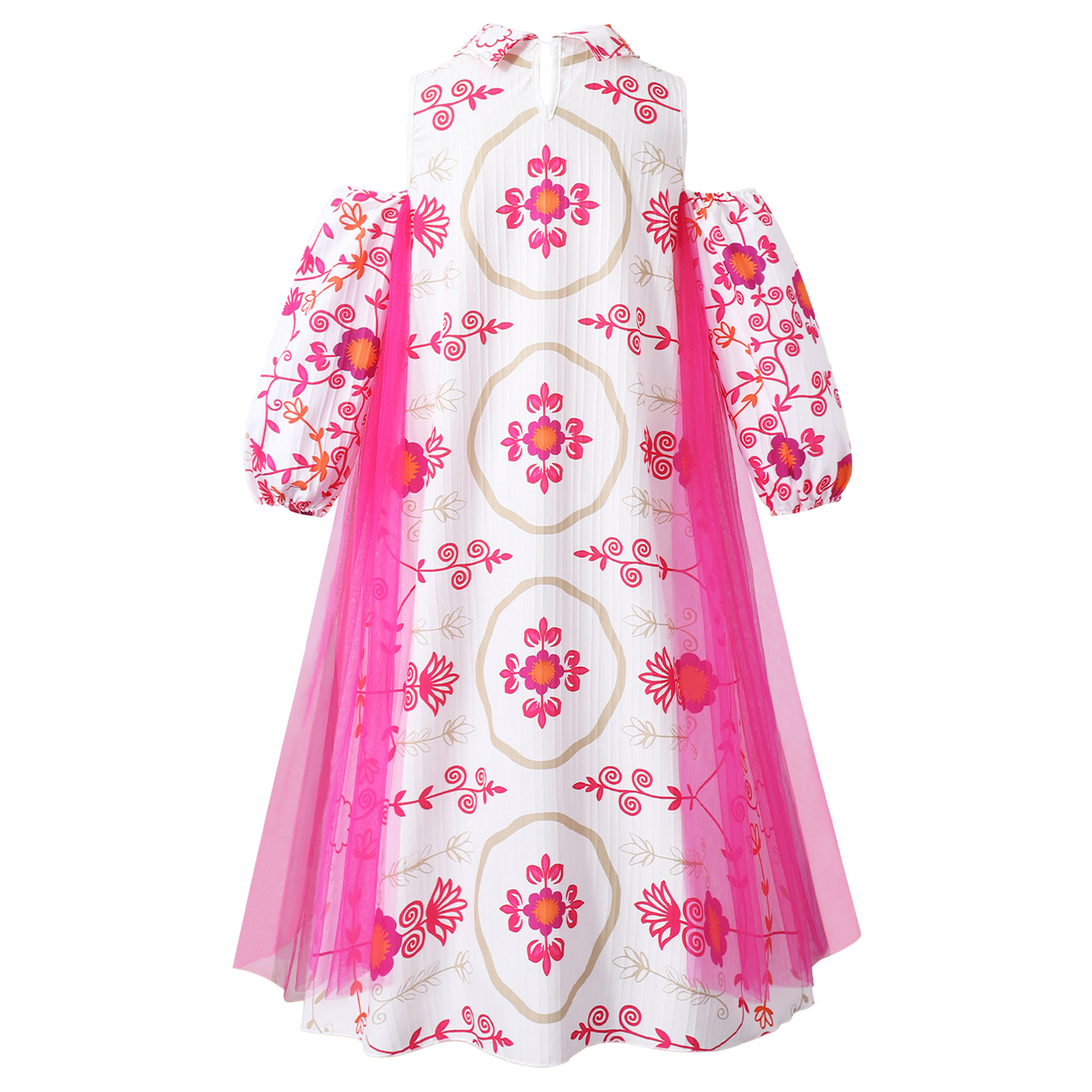 Girl Long Sleeve Mesh Patchwor - đánh giá và giá Summer Dresses Yours Clothing