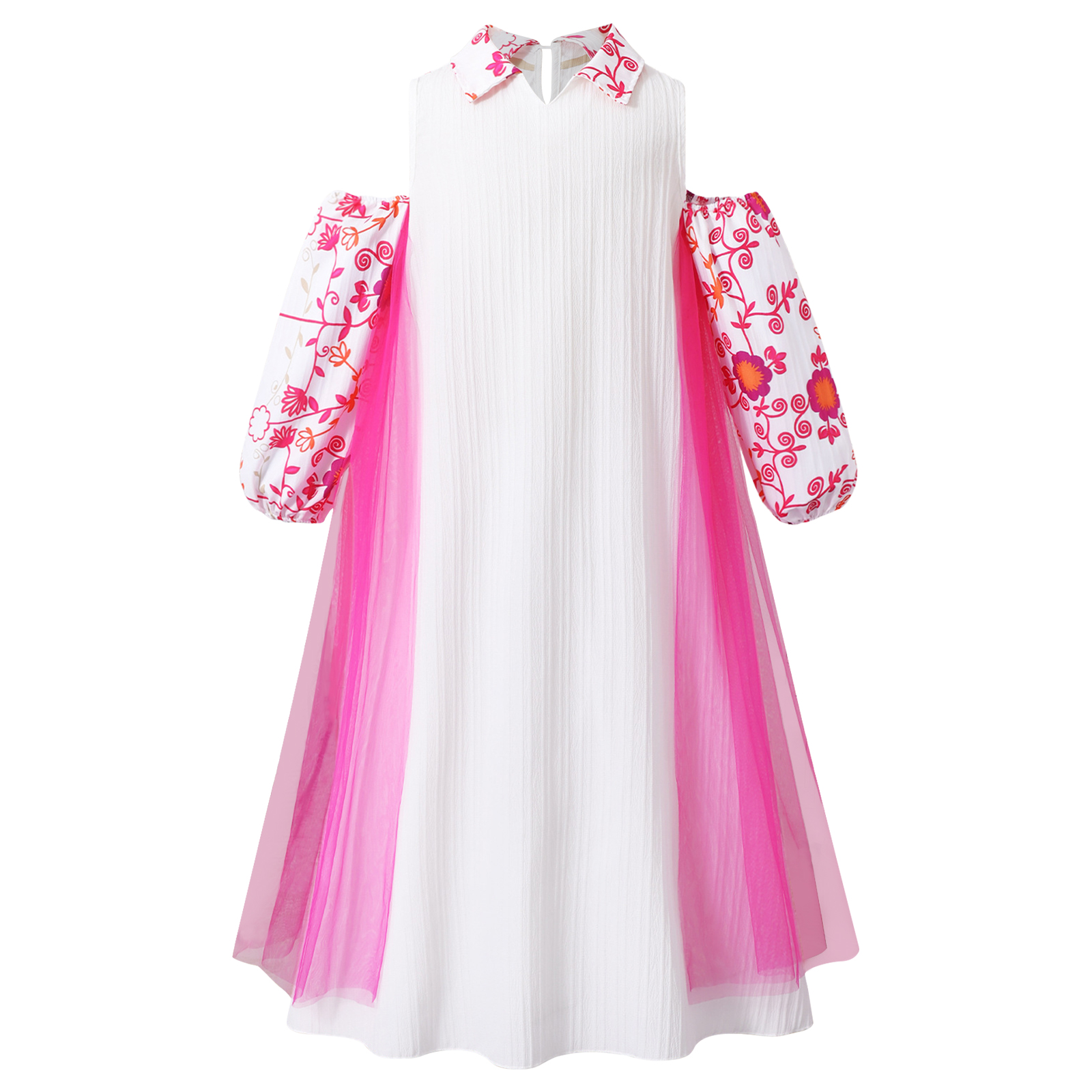 Girl Long Sleeve Mesh Patchwor - đánh giá và giá Summer Dresses Yours Clothing