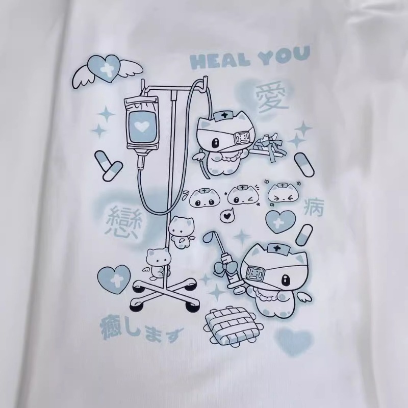 Anime Y2k Cartoon Kawaii Cat P - đánh giá và giá Summer Clothing For Japan