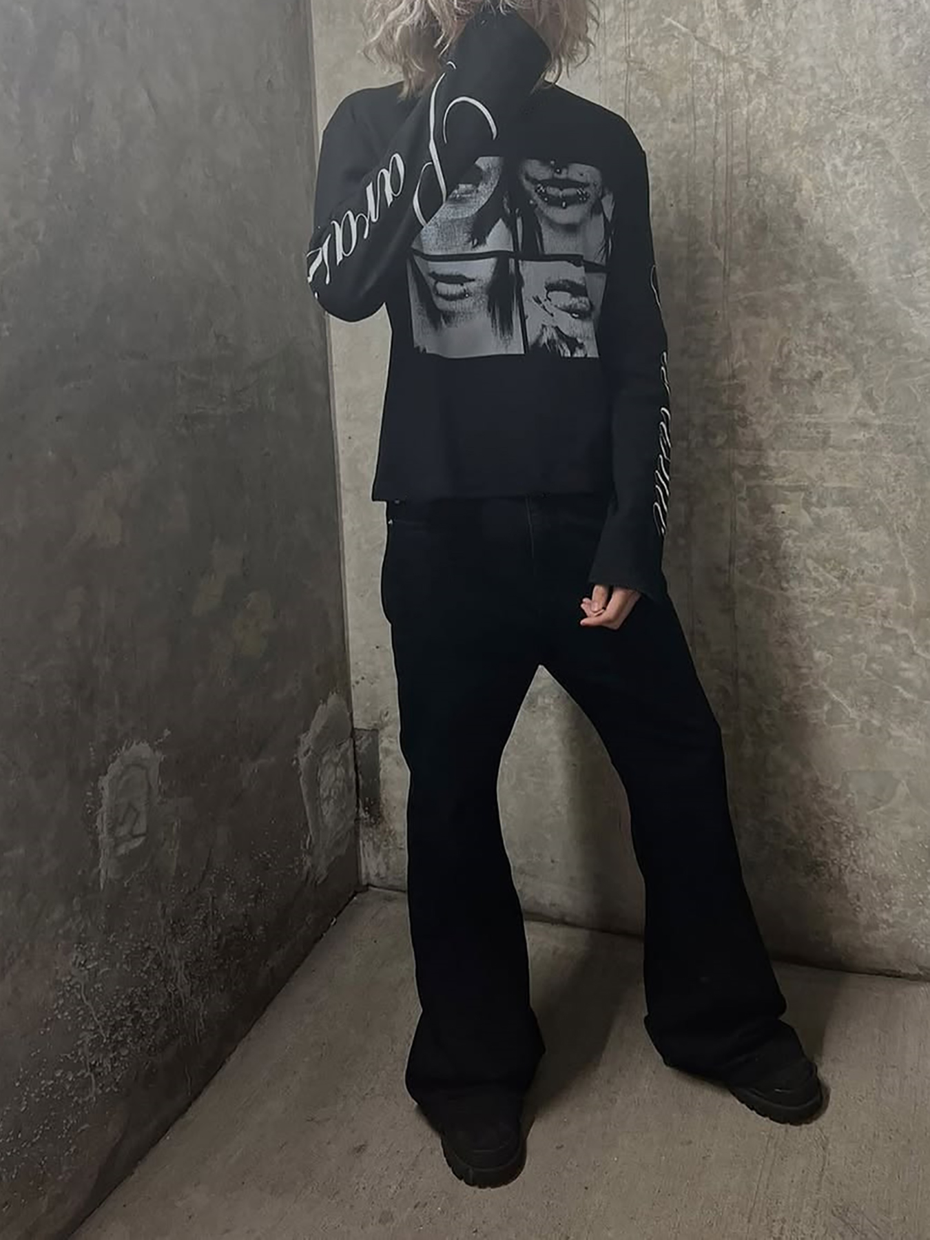 Dark style street punk unisex  - đánh giá và giá Summer Clothing Trends
