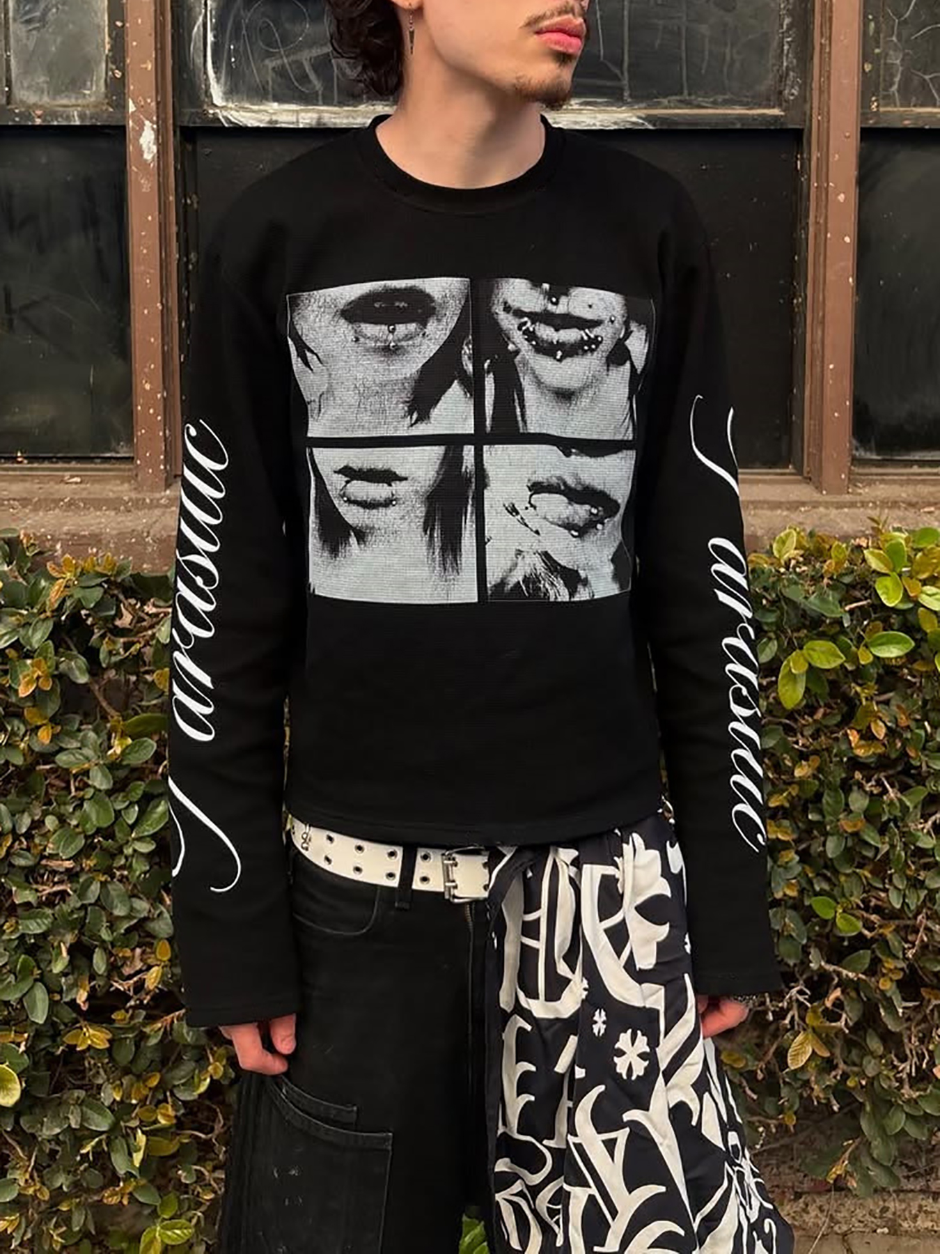Dark style street punk unisex  - đánh giá và giá Summer Clothing Trends