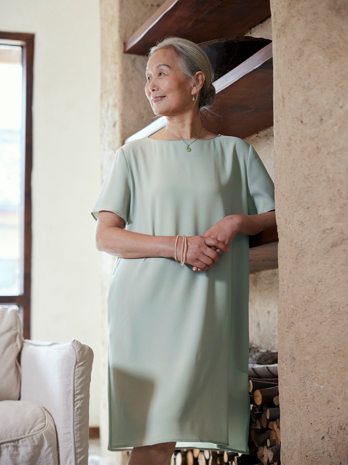 Casual Mid-Length Short-Sleeve - đánh giá và giá Summer Clothing Over 60