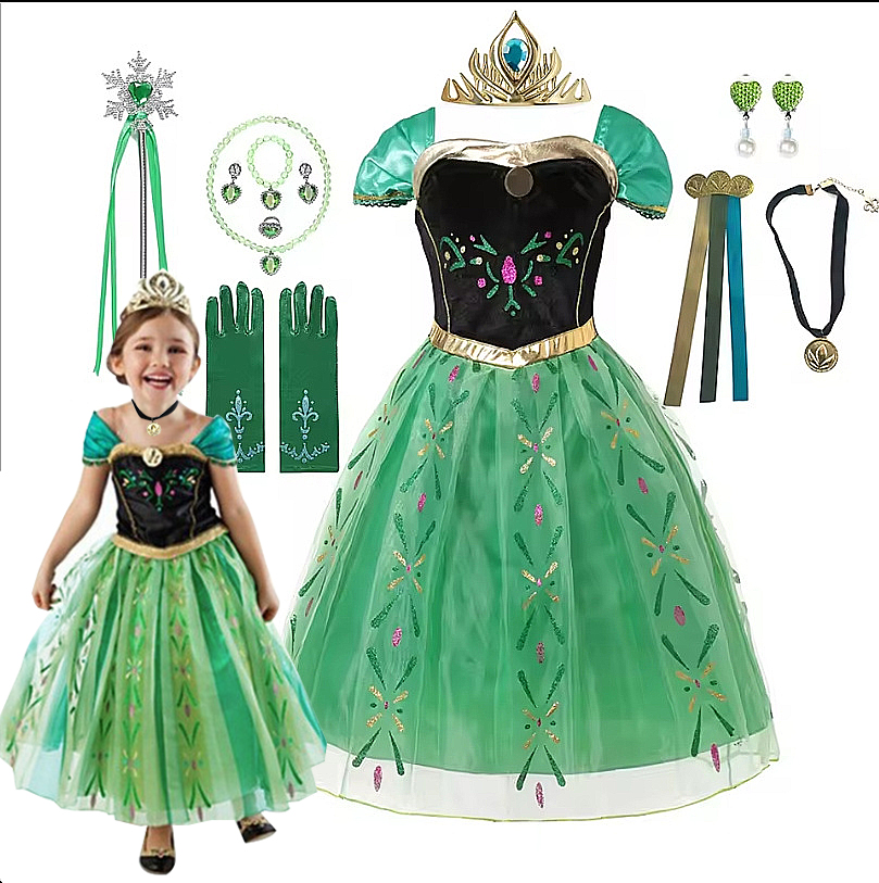 Anna Costume For Kids Girl Fan - đánh giá và giá Summer Dresses Yours Clothing