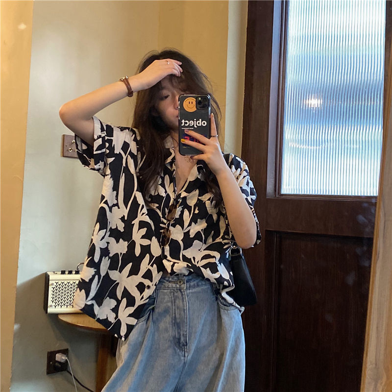 Summer New Printing Loose Shir - đánh giá và giá Summer Clothing For Teens