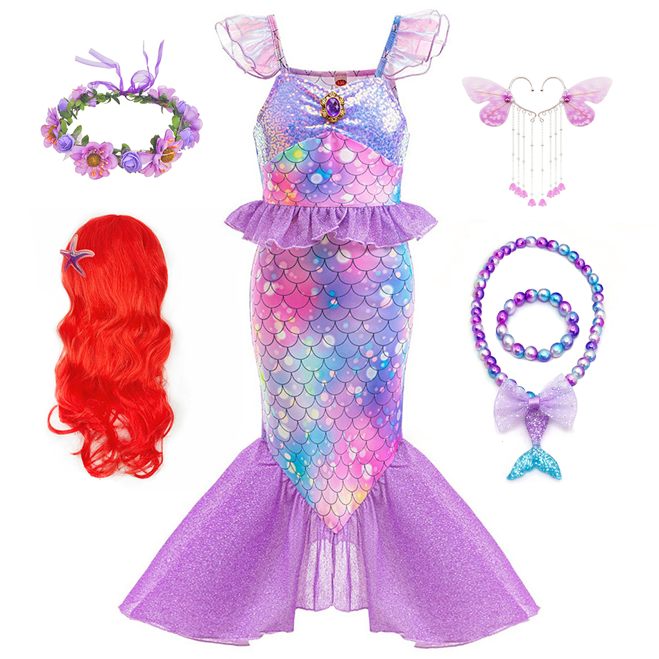 Mermaid Cosplay Purple Princes - đánh giá và giá Summer Dresses Yours Clothing