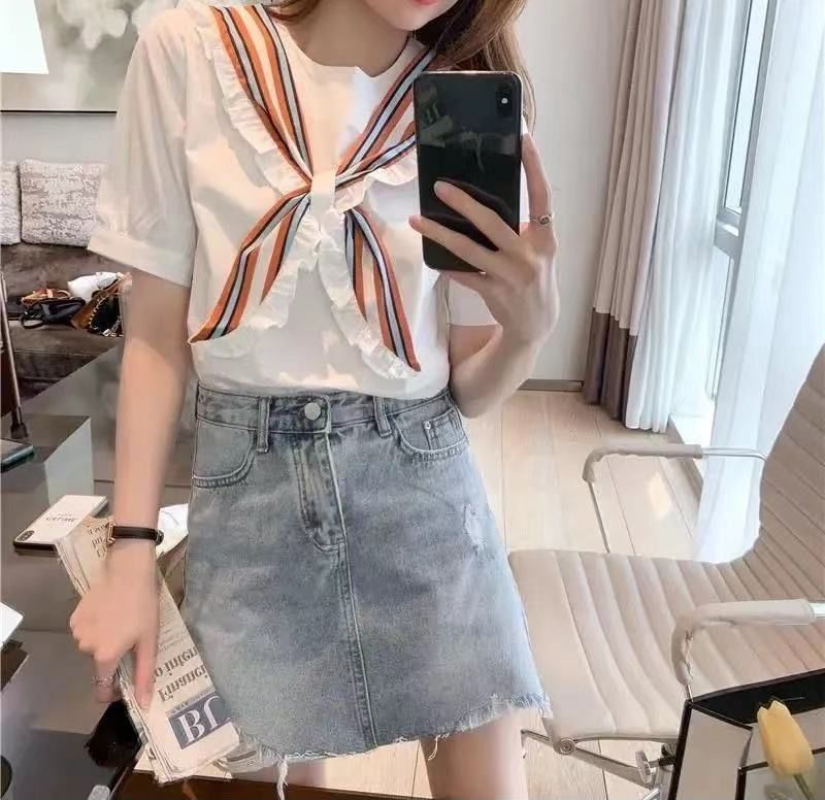 Top For Woman White Clothing K - đánh giá và giá Summer Clothing For Teens