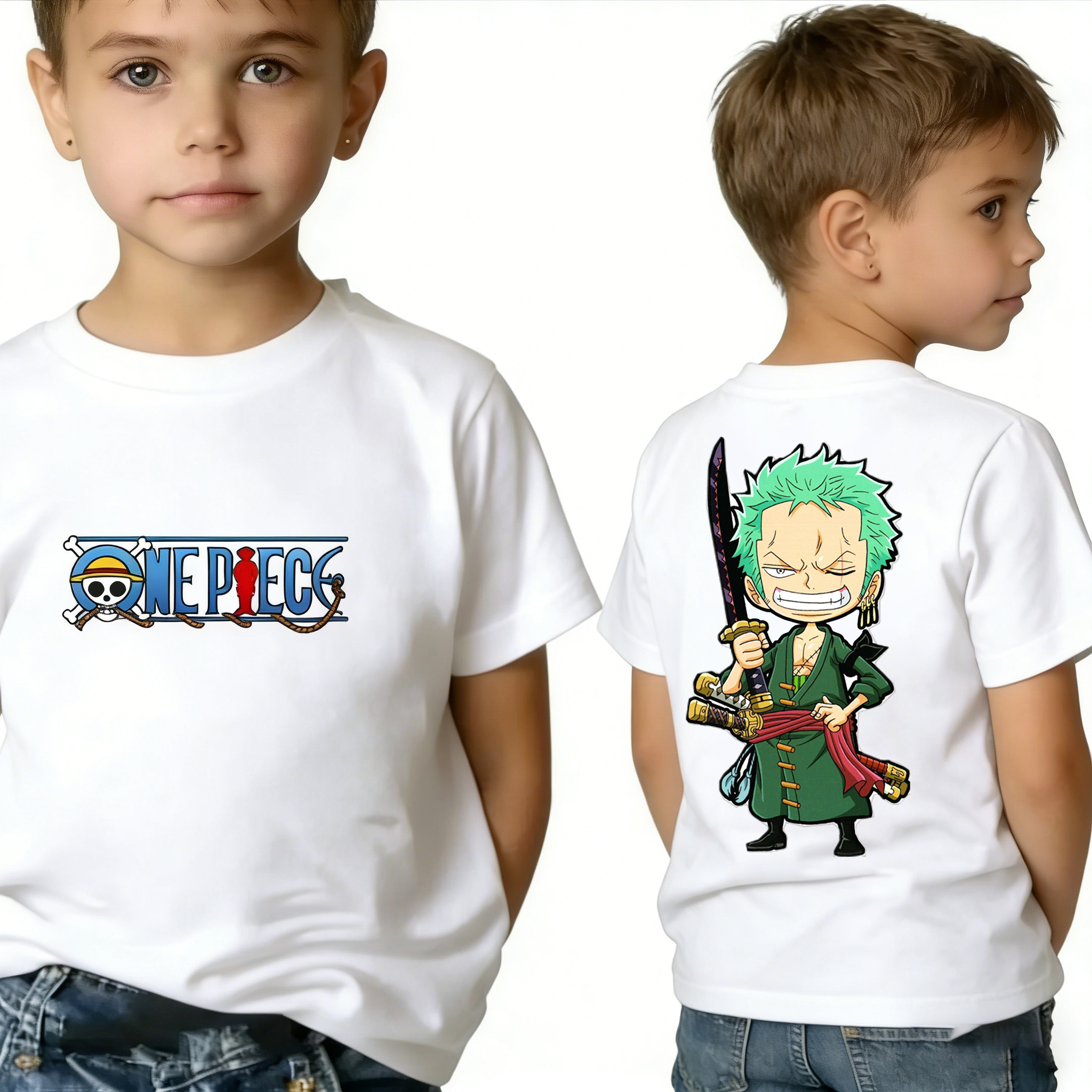 One Piece Boy's Girl's T Shirt - đánh giá và giá Summer Clothing For Japan