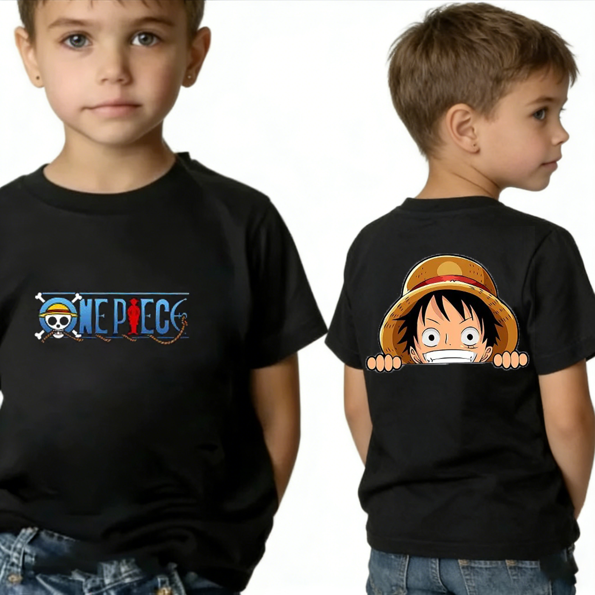 One Piece Boy's Girl's T Shirt - đánh giá và giá Summer Clothing For Japan