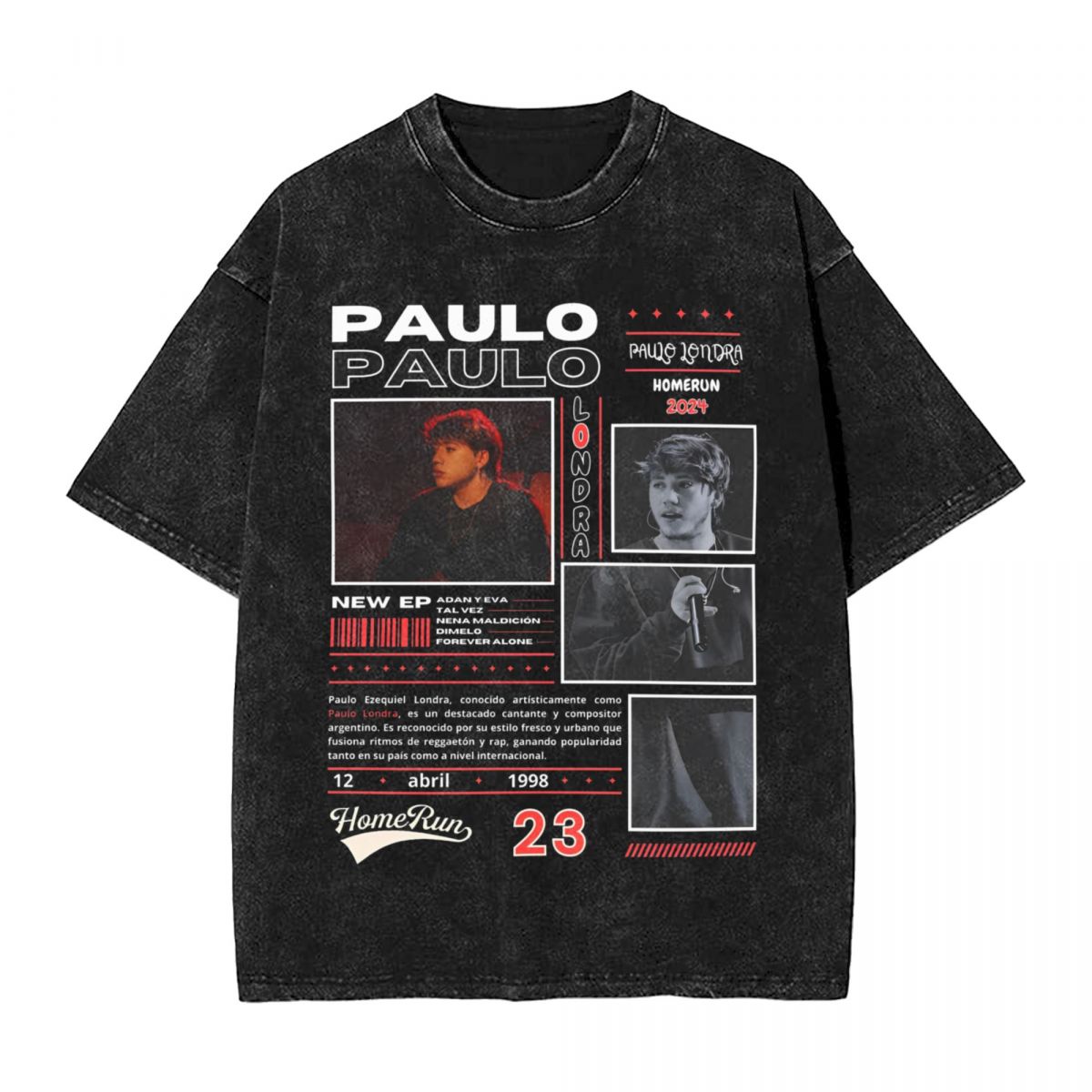 Men Women T-Shirt Paulo Londra - đánh giá và giá Summer Clothing Ideas For Women