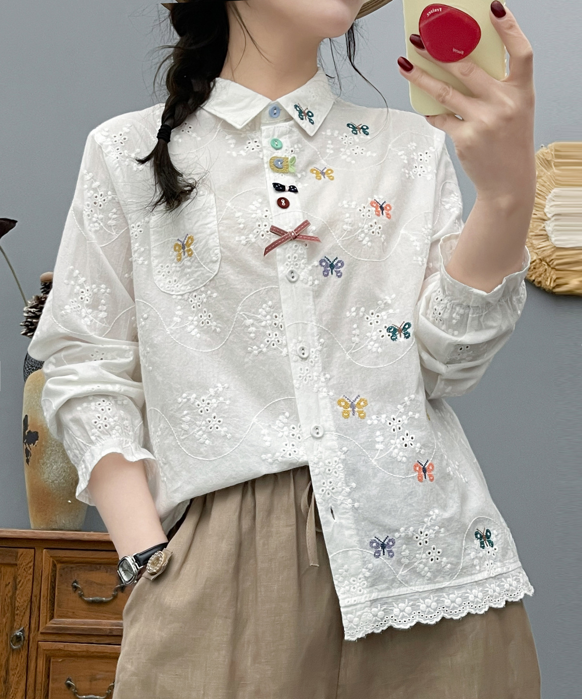 Women's Bohemian Blouse Ethnic - đánh giá và giá Summer Clothing For Japan