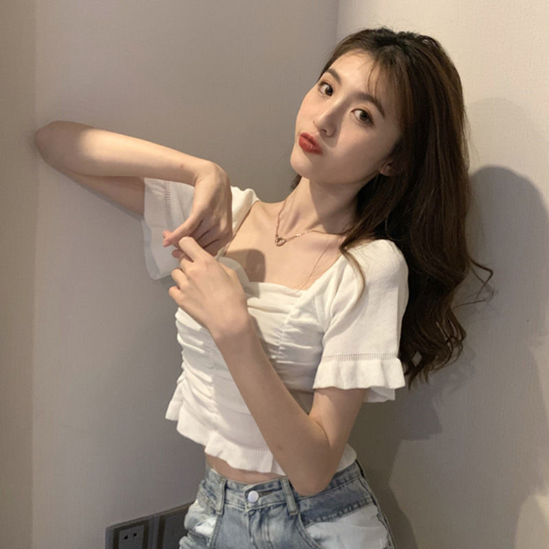 Knitted Fashion Blouse Woman R - đánh giá và giá Summer Clothing For Teens