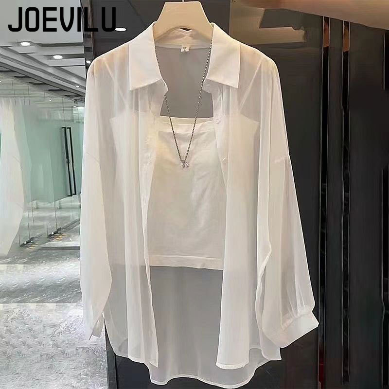 Sheer Chiffon Shirt Women's Ca - đánh giá và giá Summer Clothing Japan